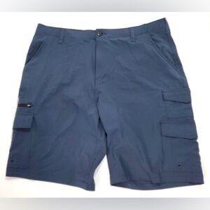 Iron Co. Men's Blue Cargo Shorts